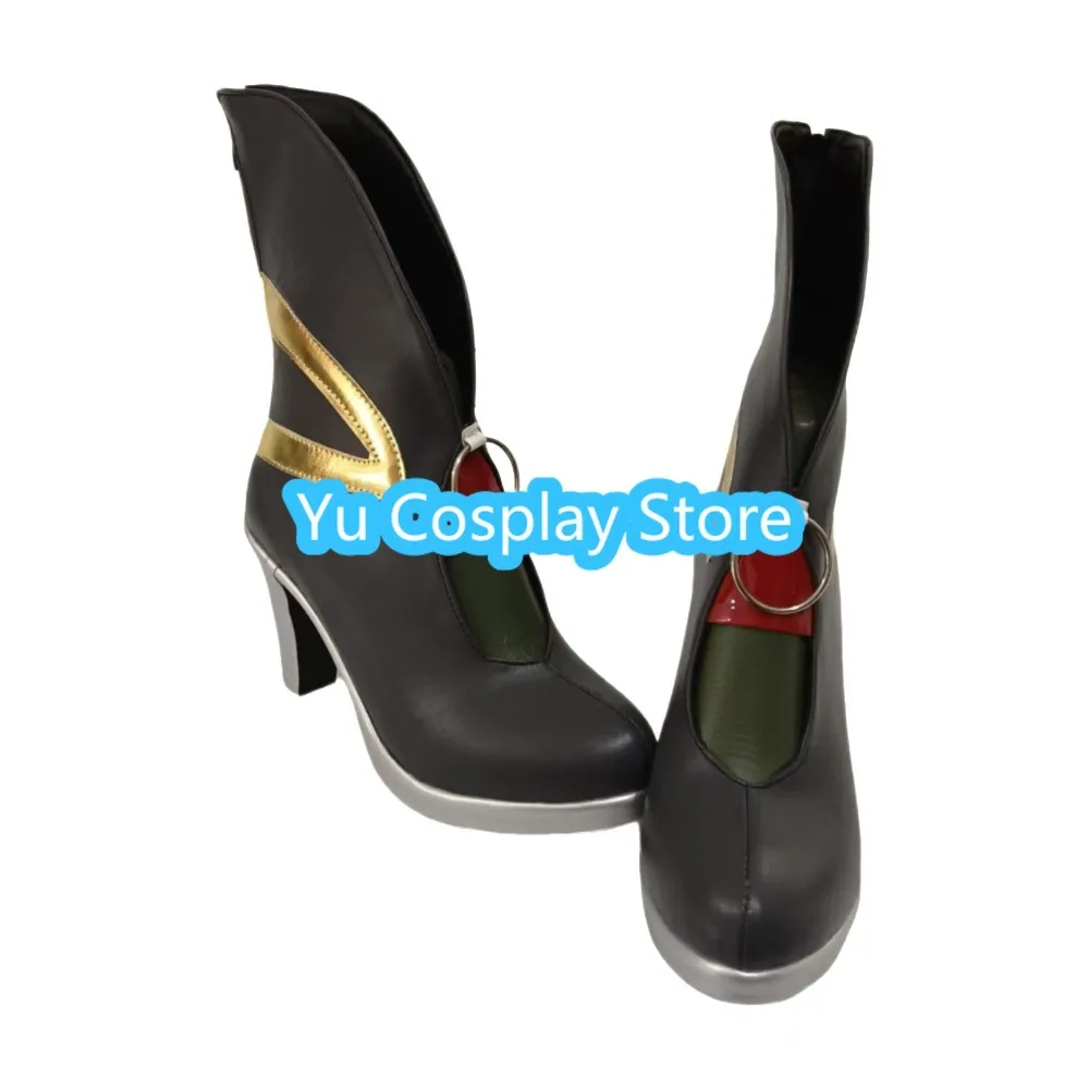 متجر يو التأثيري شرف الملوك Gongsun Li Wushuang الجلد تأثيري أحذية أنيمي تأثيري أحذية أزياء الهالوين الدعائم