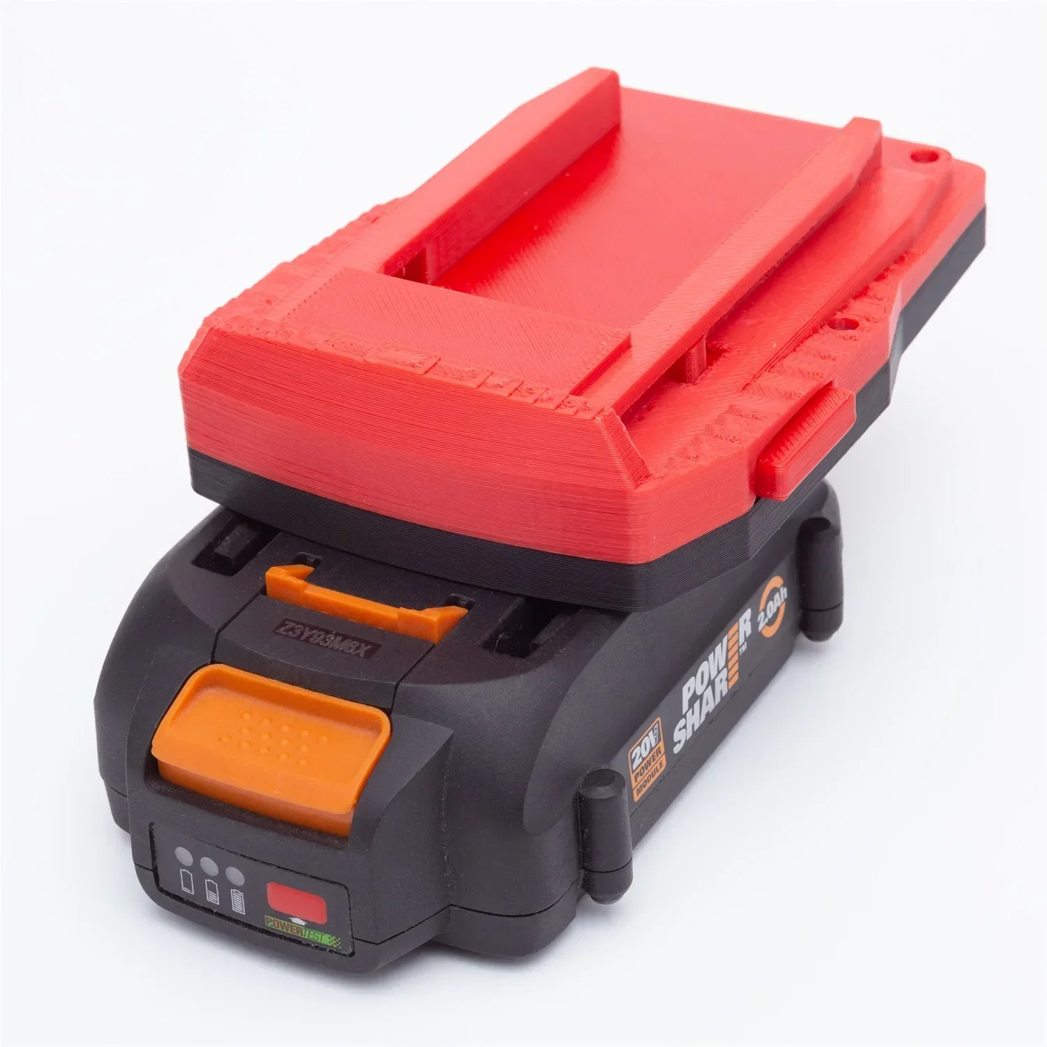 Adaptador conversor de bateria para bateria de lítio WORX 6PIN 20V para acessórios de ferramenta elétrica de íon-lítio HILTI B22 (sem baterias)