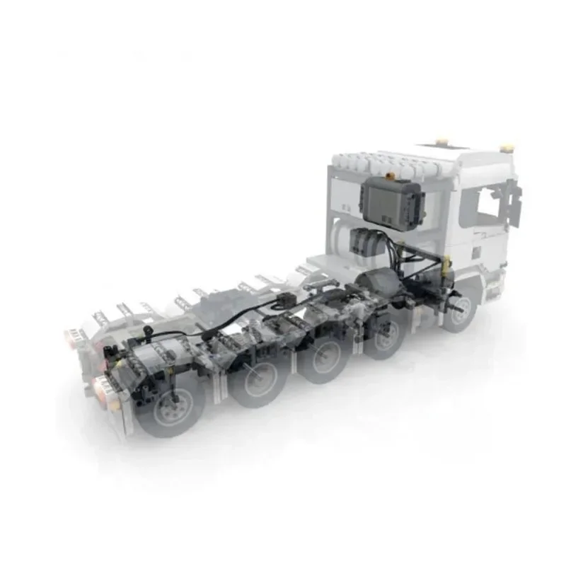 MOC-28358 Van 10x4 6 SLT Camion Engineer Building Blocks Modello 3931 PartsMOC Creativo Ragazzi Compleanno Building Blocks Giocattolo Regalo