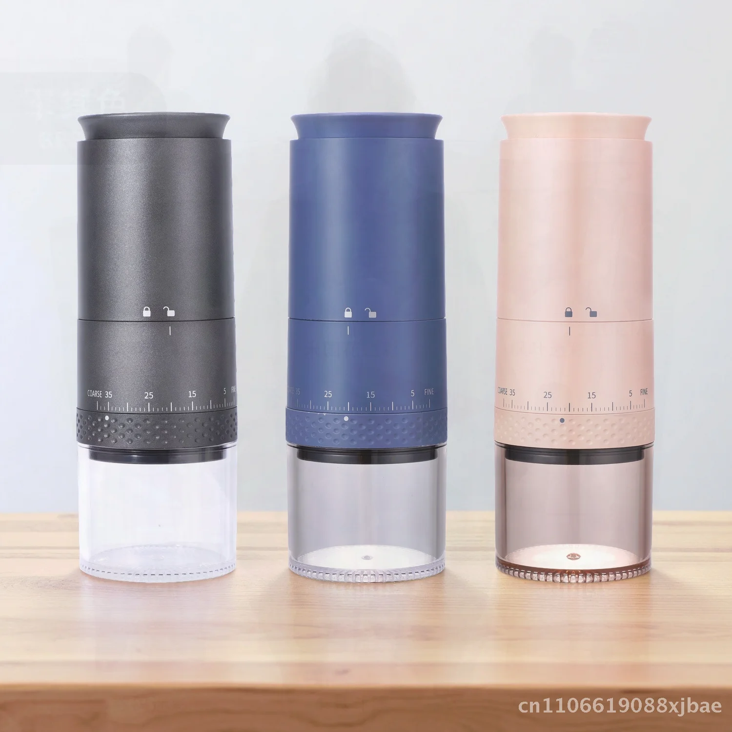 

Electric Coffee Bean Grinder Fully Automatic Modern Minimalist Touchscreen Adjustable Ceramic Core Coffee Grinder in Various