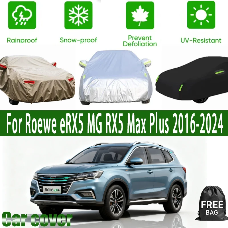 

For Roewe eRX5 MG RX5 Max Plus 2016-2024 Car Cover Outdoor Protection Covers Snow Sunshade Waterproof Dustproof Exterior UV Car