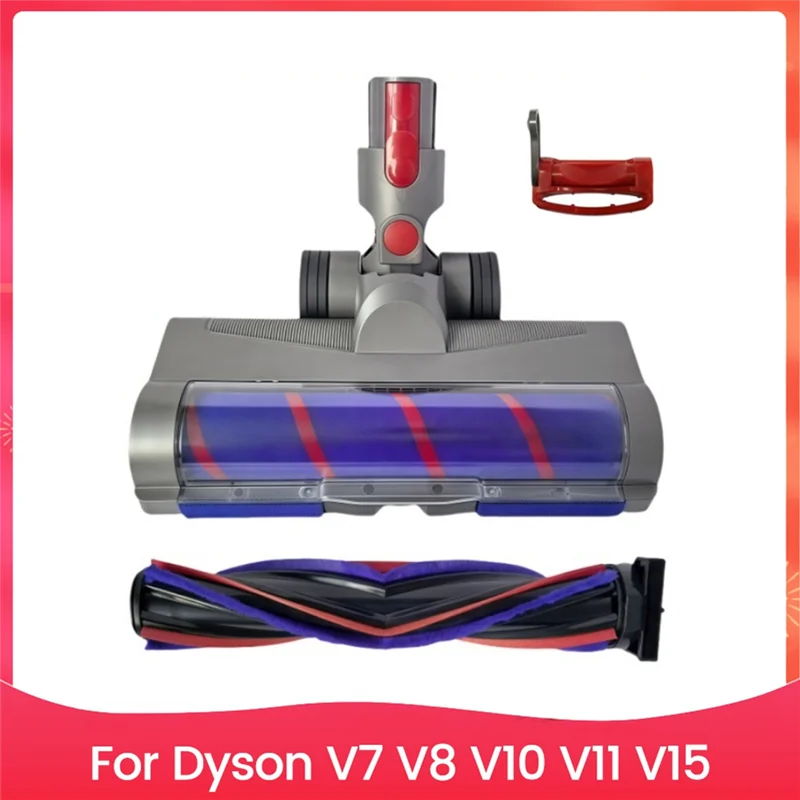 A76G-Cabezal de cepillo de suelo antienredos para Dyson V7 V8 V10 V11 V15 accesorios de repuesto para aspiradora cepillo de suelo con polvo LED L