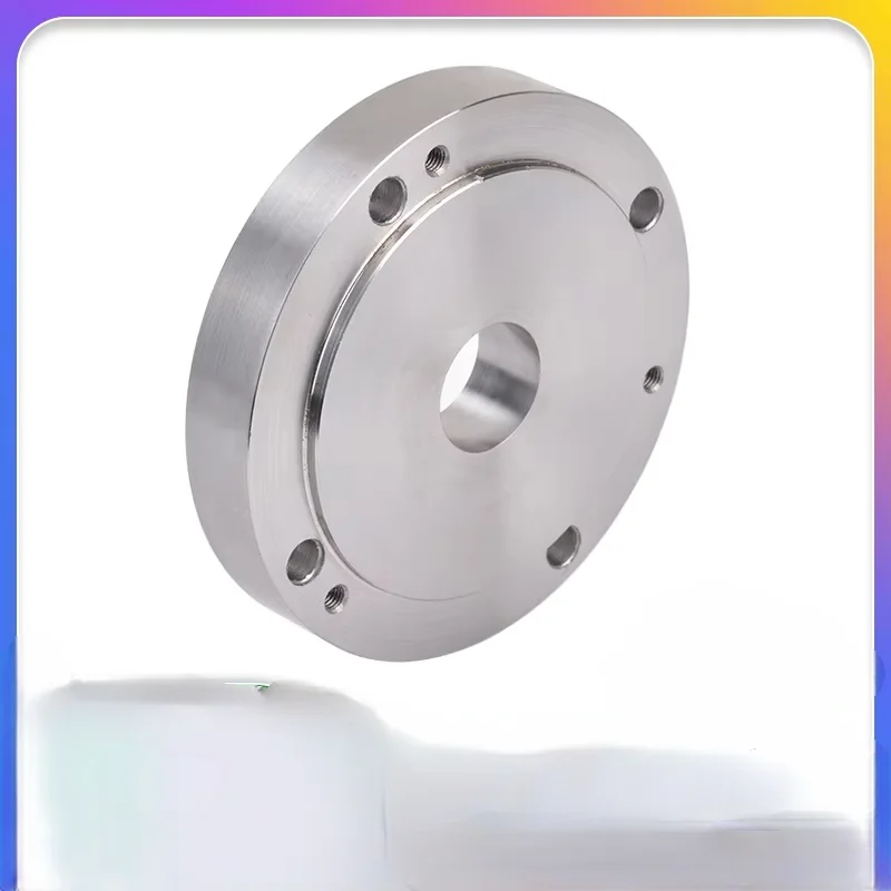 Flange For 125mm Spindle To K72 4-jaw Single-action Chuck For wm210v