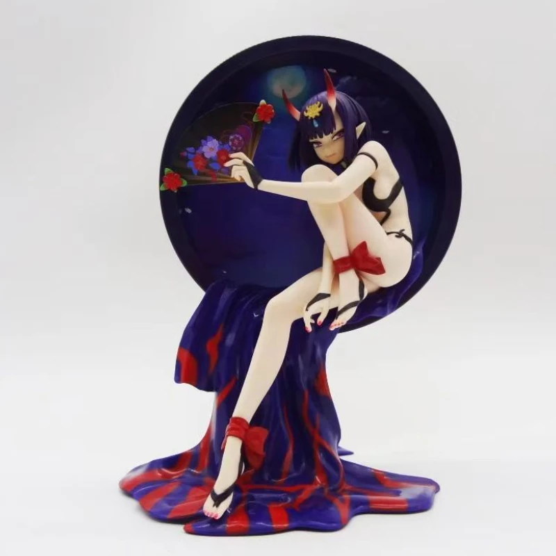 

Beautiful girl doll Sexy and alluring Drinking under the moon, swallowing a child Anime around animation figure gift toy model