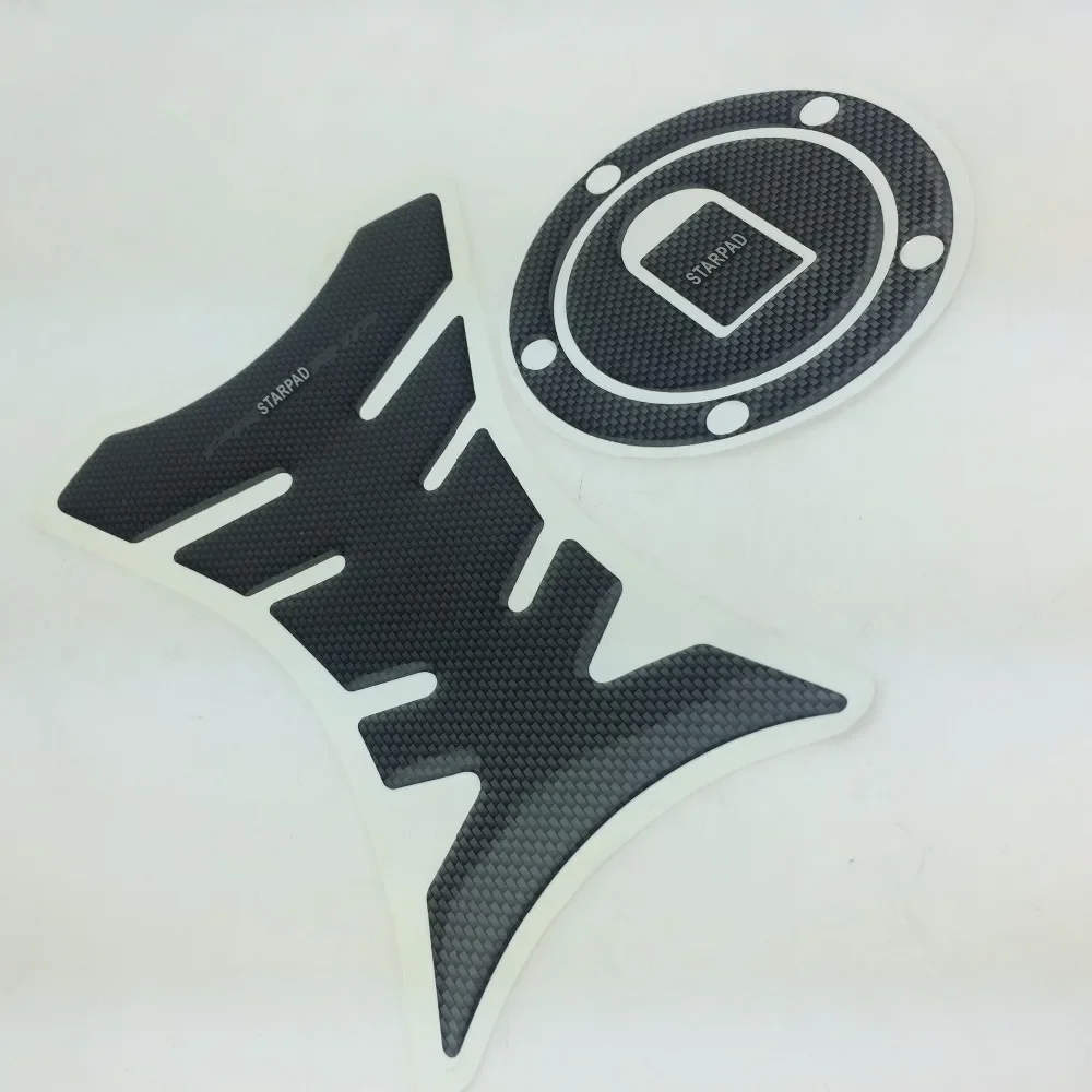 

STARPAD For Kawasaki Z750 ZX-6R ZX-9R ZX-10R Z1000 Fishbone stickers affixed fuel tank cap