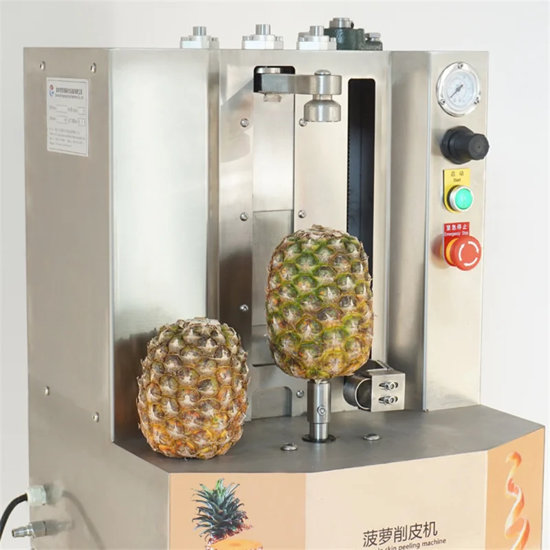 Pelapatate per ananas fresco di frutta commerciale pelapatate automatico per pera di melone Taro Papaya cocco