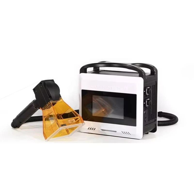 20W 30W 50W Portable Handheld CNC Fiber Laser Air Cooling DXF/AI Easy to Operate New Marking Machine for Metal Plastic Tire