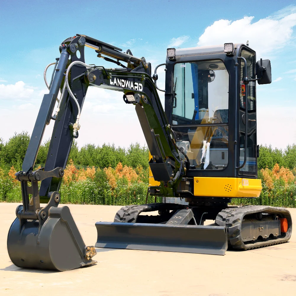 

Factory Hydraulic Diesel Excavator EPA/Euro 5 Engine Orchard Farm Use 4 Ton Small Rubber Crawler Bagger Mini Digger Customized