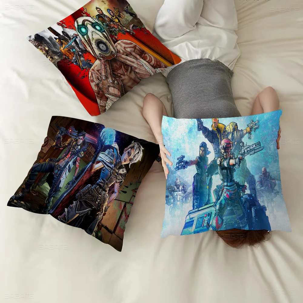 GAME B-BORDERLANDS Personalized Pillow Dust Cover Bedroom Kids Party Decoration Pillowcase Birthday Children Gift