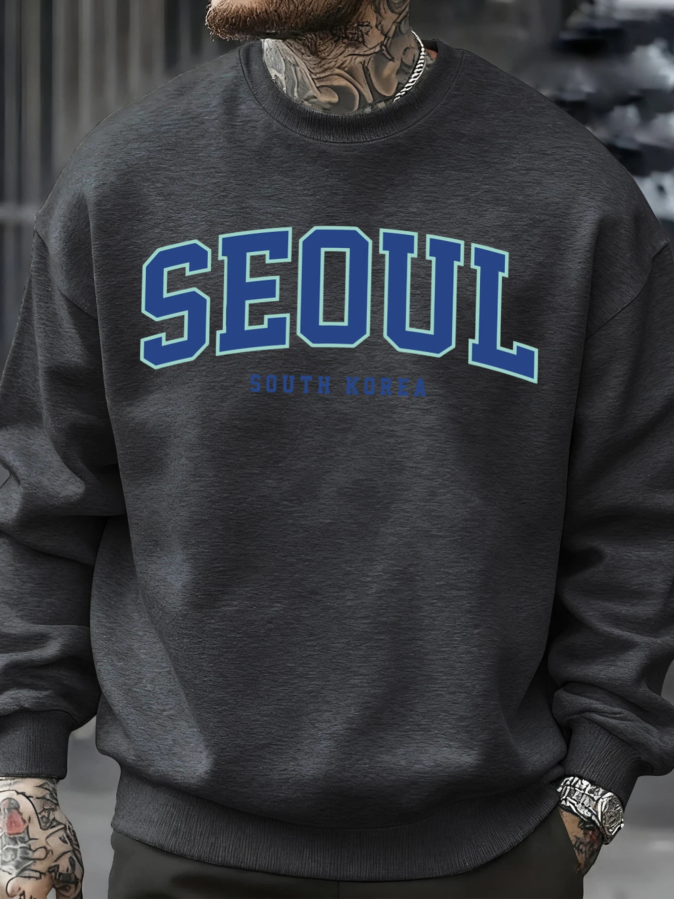 Seoul Zuid-Korea Print Heren T - Street Fashion Seoul recensie en prijs