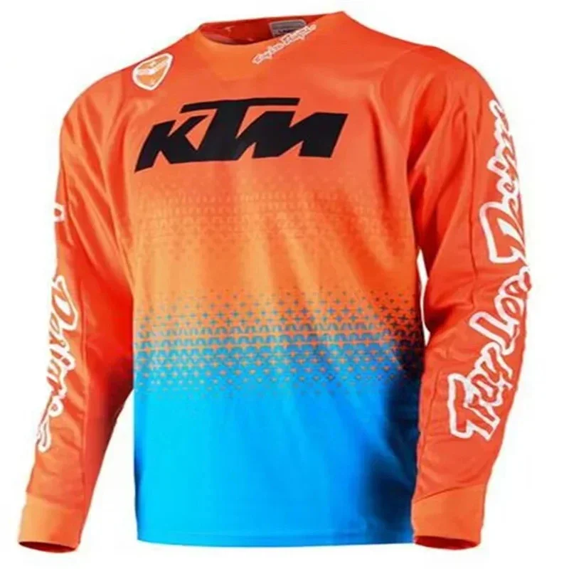 2024 Ktm Enduro Motocross Jersey Mtb Men Downhill Jeresy Pro Cycling Mountain Bike DH Maillot Ciclismo Hombre Quick Dry Jersey