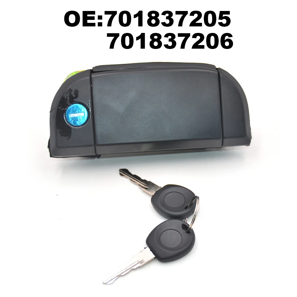 

Left Right Handle Exterior Door Handle Daily Use Replacement Black Easy Installation For T4 For Transporter Bus