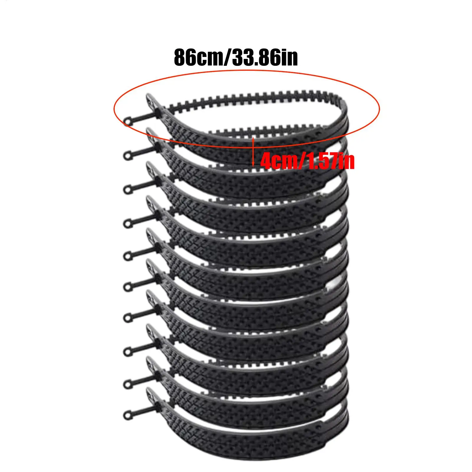 10PCs Winter Car Tire Anti-Slip Snow Chains Anti-skid Motorcycle Car Tyre Wheel Tie Emergency Universal Car Accessories