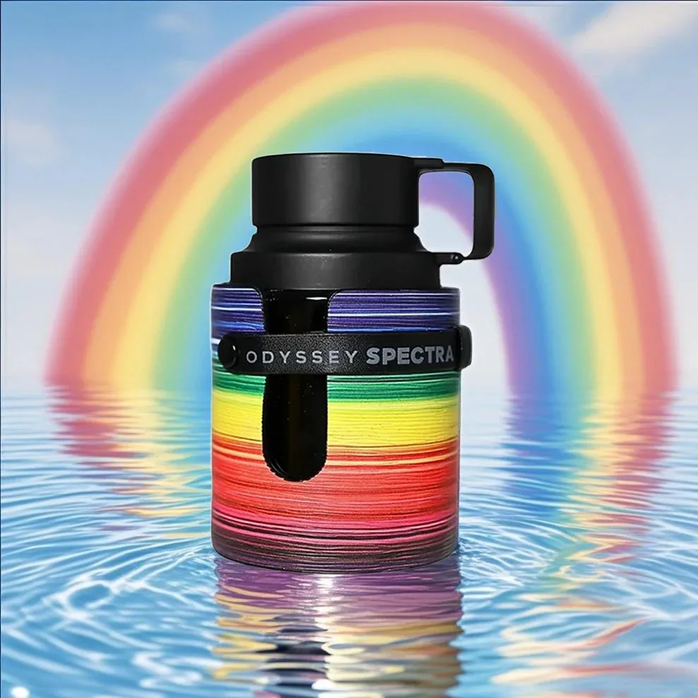 Armaf Odyssey Spectra Rainbow Edition EDP - حامضيات شرقية حارة فانيليا للجنسين 3.4 أونصة تدوم طويلاً