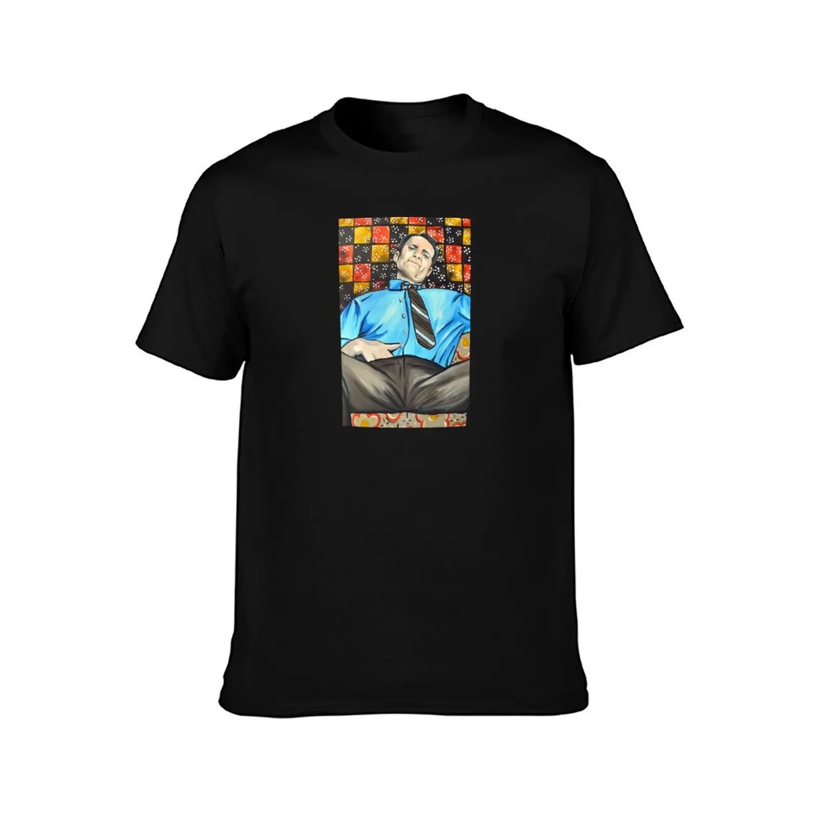 Al Bundy T-Shirt, Summer Casual Cotton Tee, Oversized Streetwear Tops, Vintage Graphic Print, Loose Fit Short Sleeve
