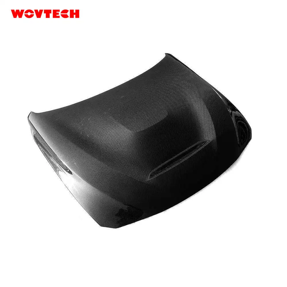 

GTS Style M3 M4 Carbon Fiber Fibre Front Bonnet Hood For BMW F30 335i 340i 3 Series F32 F33 F36 F34 4 Series G80,Real Carbon Fib