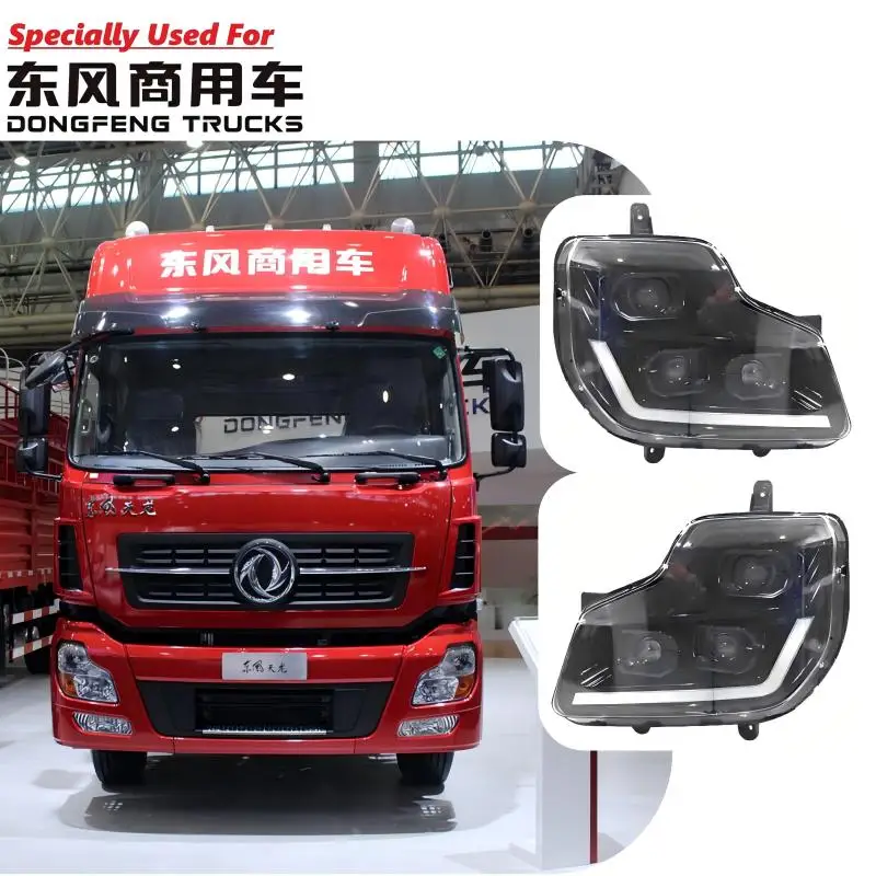 

Specially Used For DONGFENG Kinland Truck Original Quality LED Headlight 3772010-C0100 3772020-C0100 LED Frond Lamp Head Lamp