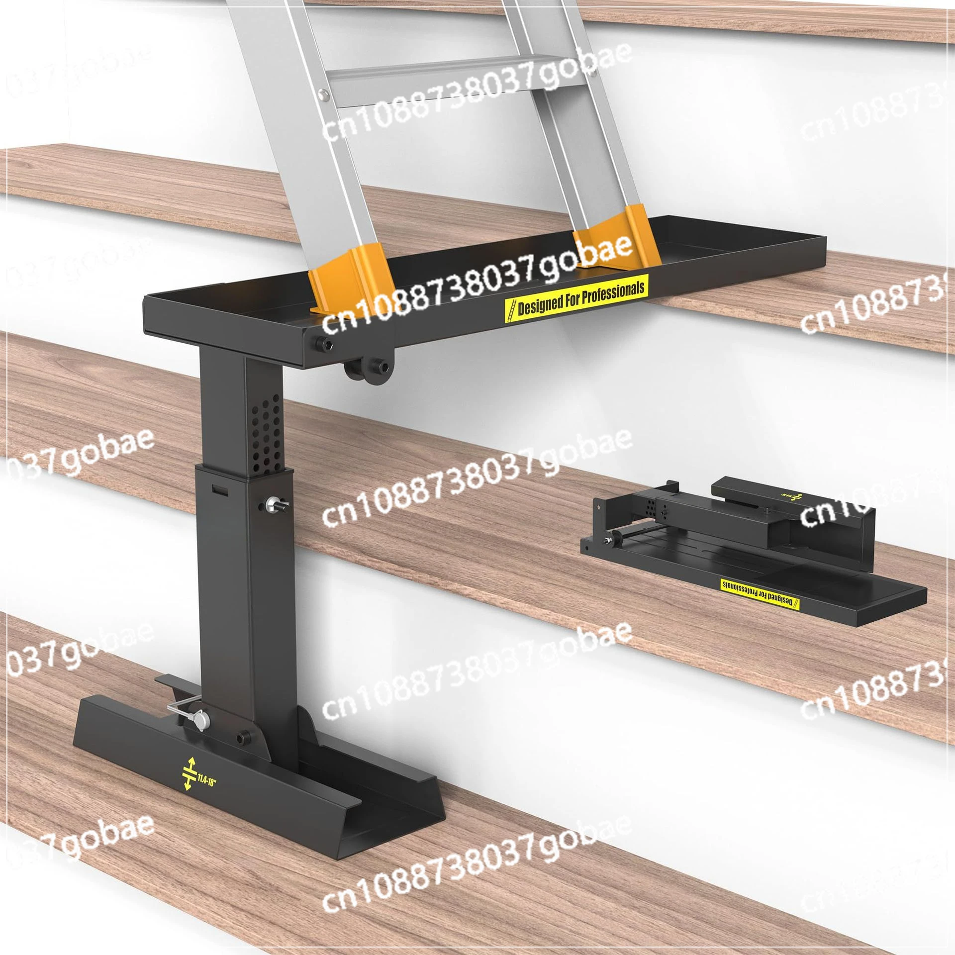 

Ladder Foot Level, Ladder Foot Pads, Support Base Expander Ladder Extender Pro