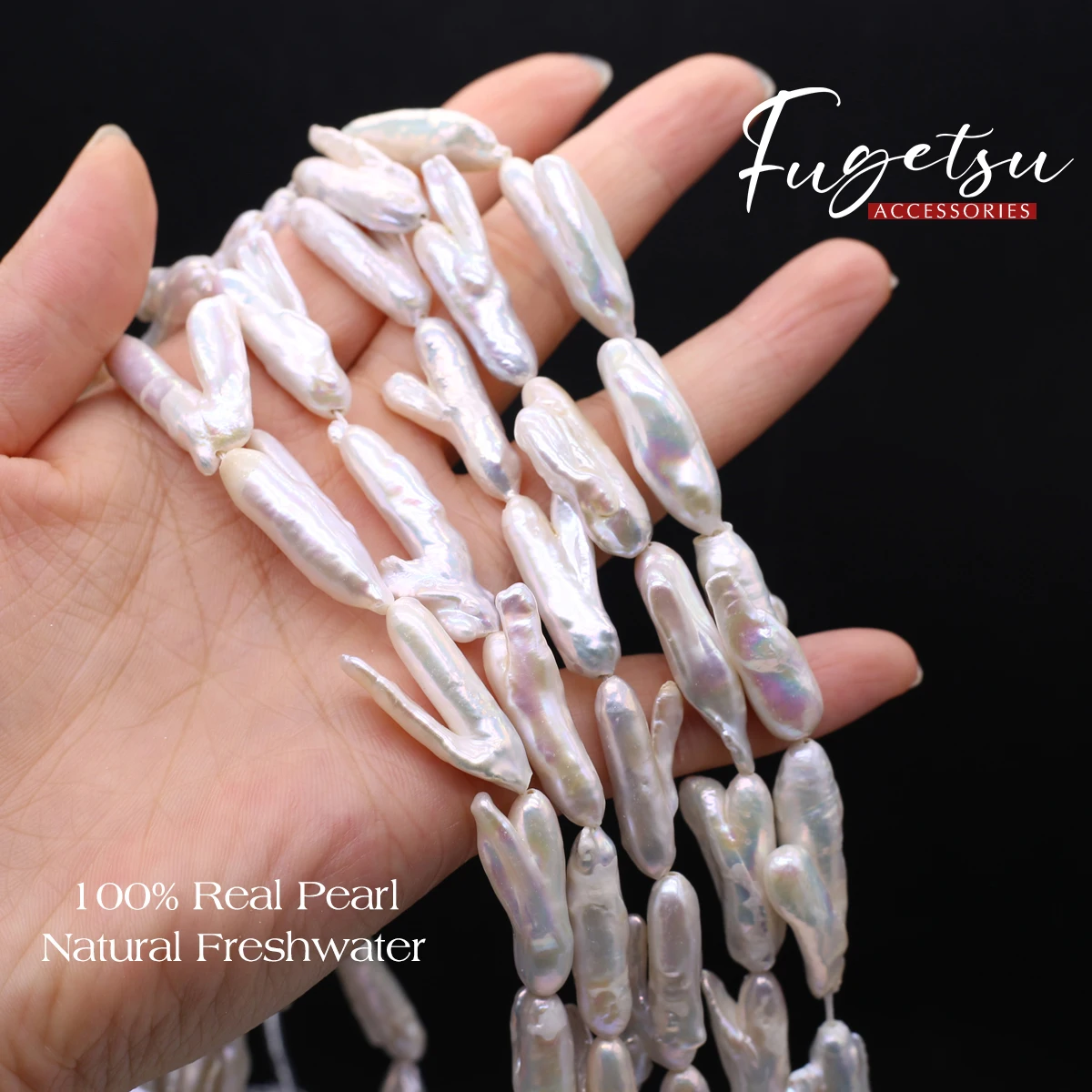 

100% Natural Baroque Tree Branch Shaped Pearl Irregular Beads Jewelry Making DIY Necklace Bracelet Accessories Gifts 15x25mm