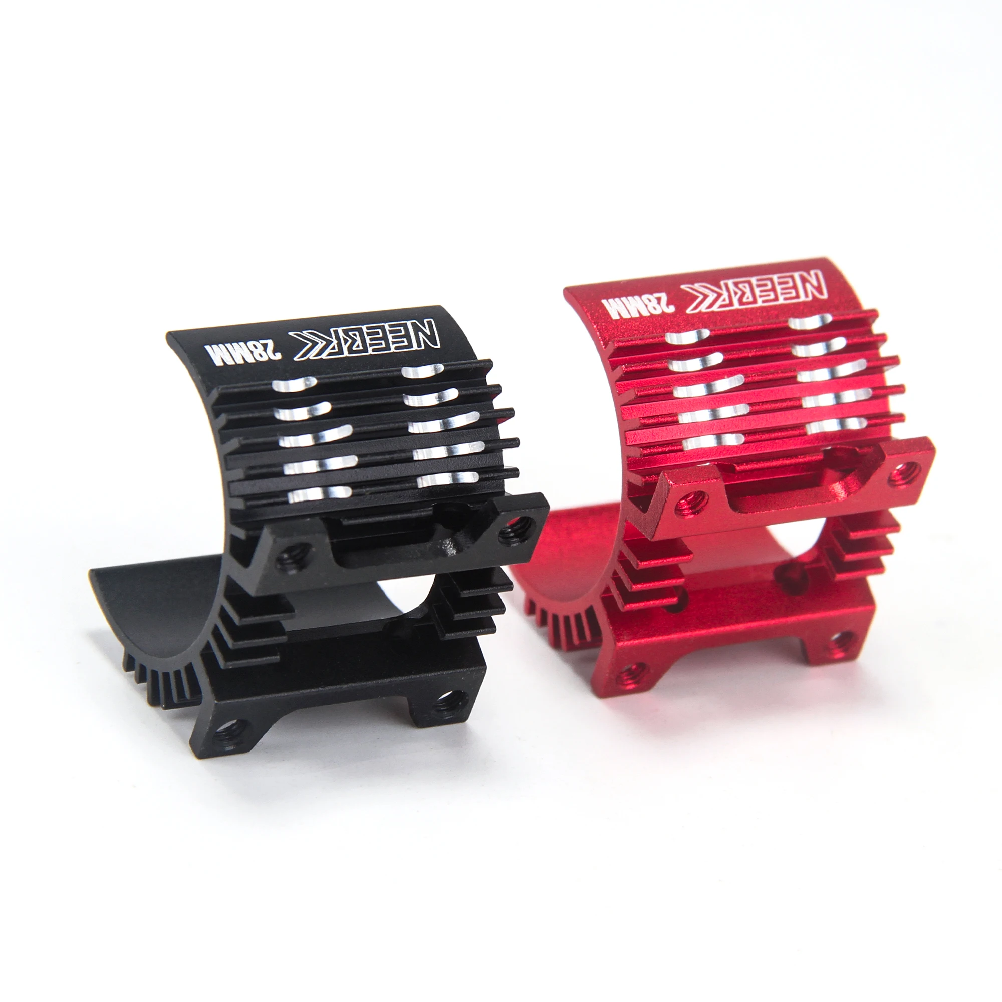NEEBRC 28mm Metal Heatsink Holder 25mm Motor Cooling Fan 5-12V for 1/14 1/16 RC Car 2838 2845 2848 2850 2860 Motor Upgrade Part