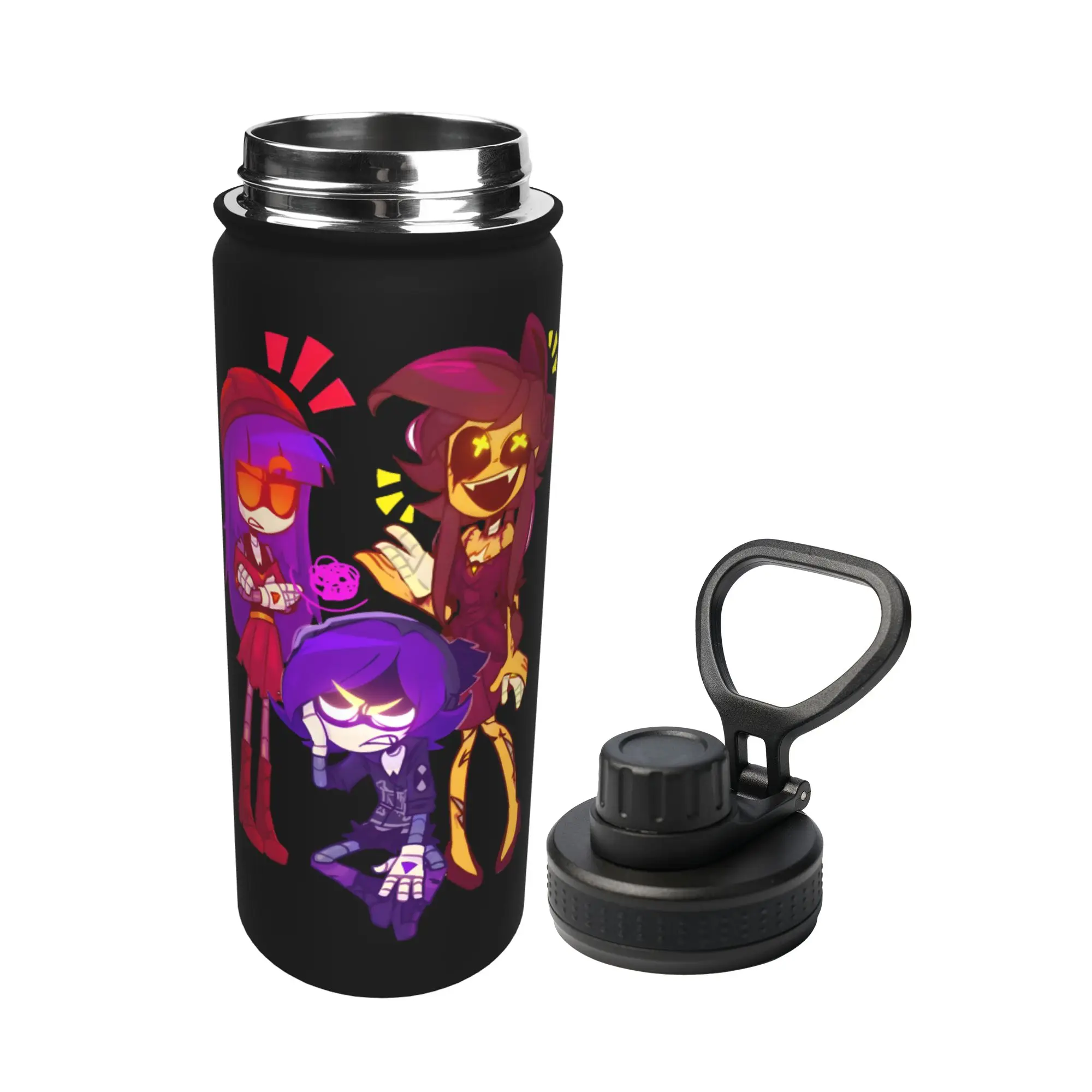 Uzi Doorman Murders Drones 18OZ Sports Insulated Kettle  Thermal Cup Stainless Steel Double Wall Mug Water Bottle