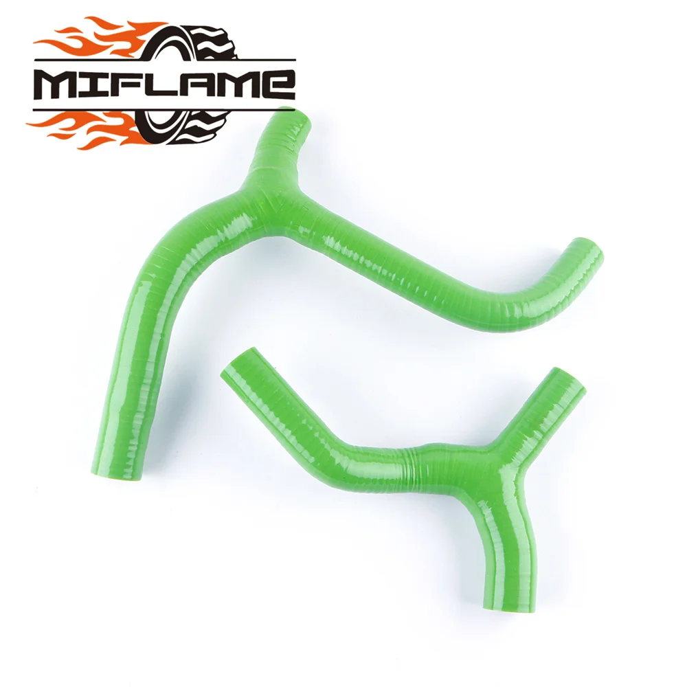 For Kawasaki KXF450 KXF 450 2016-2018 2017 Silicone Radiator Coolant Hoses Kit