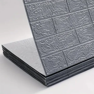 3D لاصق لينة رغوة الطوب ورق الجدران، DIY ذاتية اللصق، غرفة المعيشة، المنزل، المطبخ، ديكور الحمام، قشر وعصا، 70 سم × 2 م 6 أفخم غرزة أعلى مبيعات 70 سم - No4