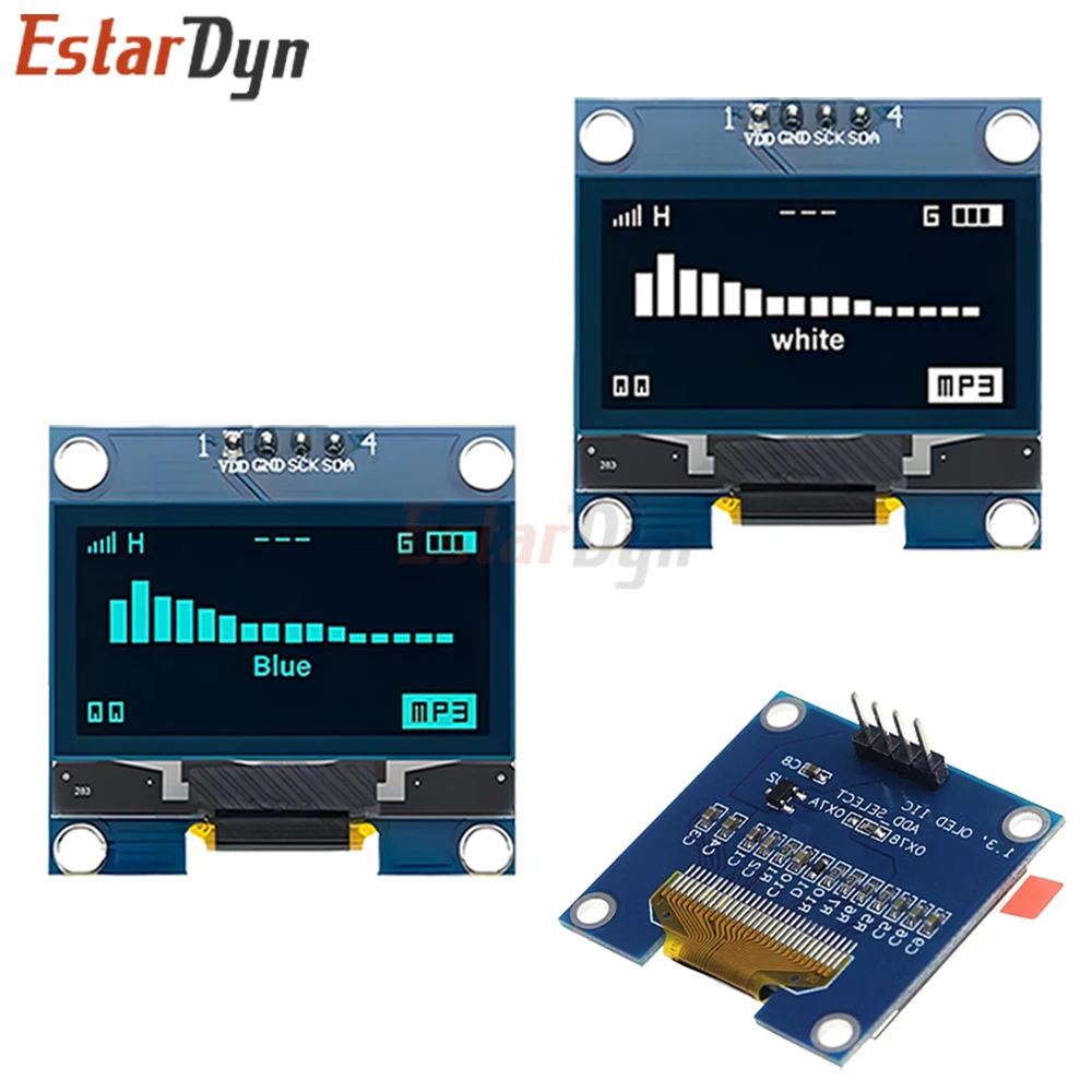1.3" Oled Lcd Displ…