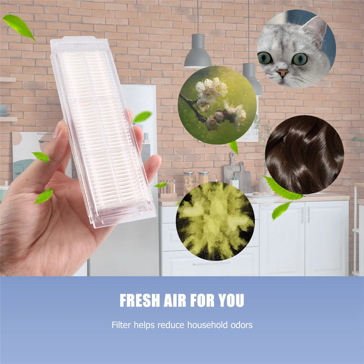 ยอดนิยม HEPA Filter สําหรับ Xiao mi mi Robot Vacuum Mop Pro STYJ02YM สําหรับ Viomi V2 PRO V-RVCLM21B อะไหล่เครื่องดูดฝุ่น