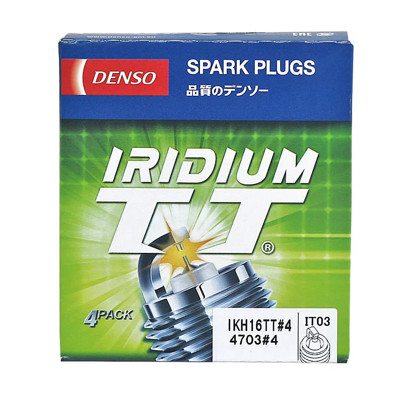 Свеча зажигания DENSO 4703 IKH16TT, 4 шт., свеча для TOYOTA RAV4 YARIS HYUNDAI SONATA KIA SORENTO NISSAN ALTIMA CITROEN PEUGEOT LEXUS