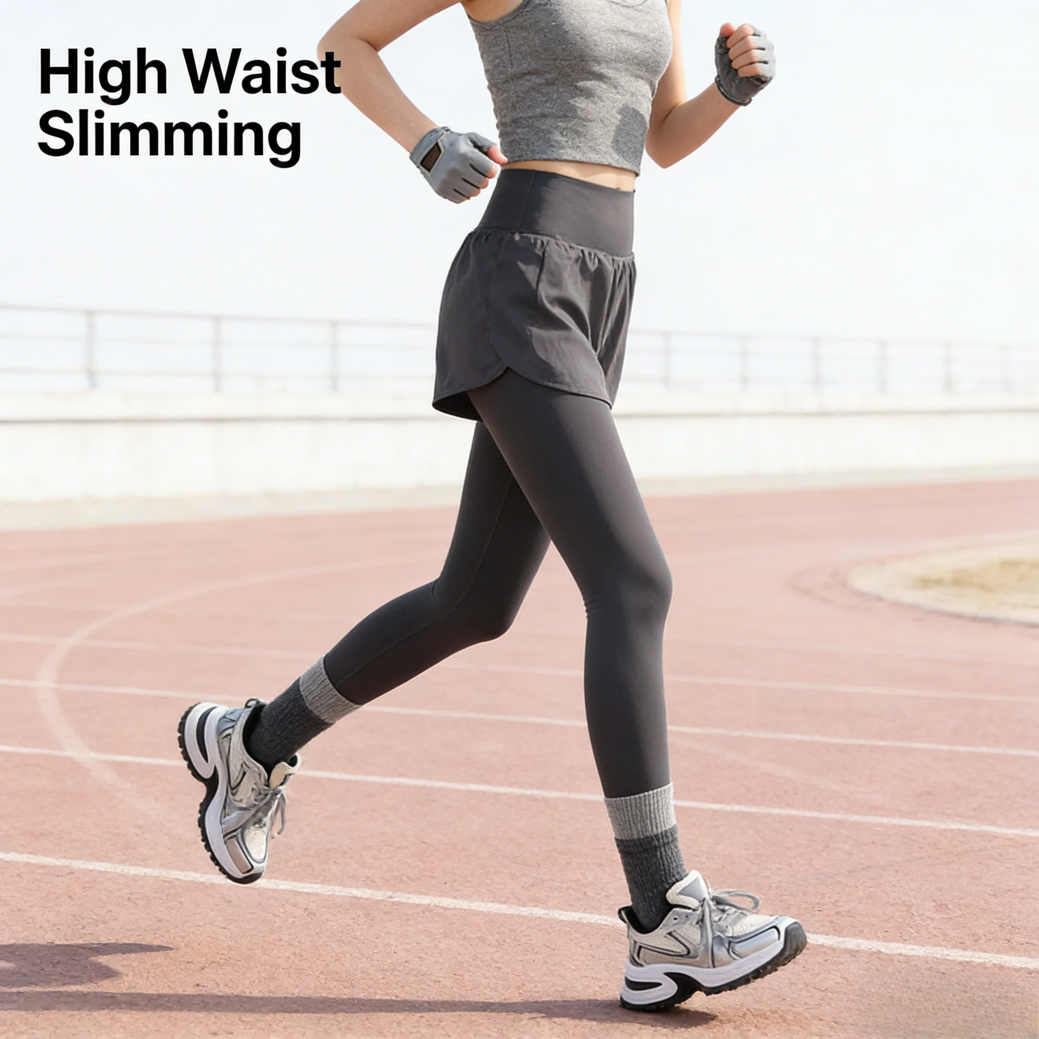 

Женские леггинсы для йоги с высокой талией, эффект подтяжки ягодиц, дизайн «два в одном», быстросохнущие, обтягивающие, для бега, фитнеса и тренировок