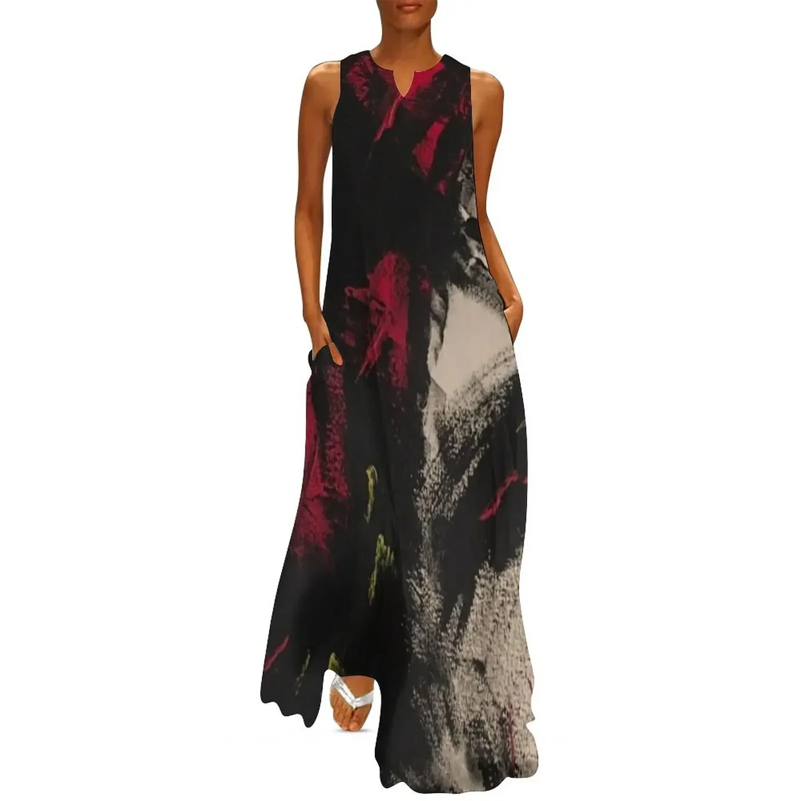 

Naughty sound, black design Long Dress Beachwear Dress for pregnant women Women's dress women formal occasion dresses