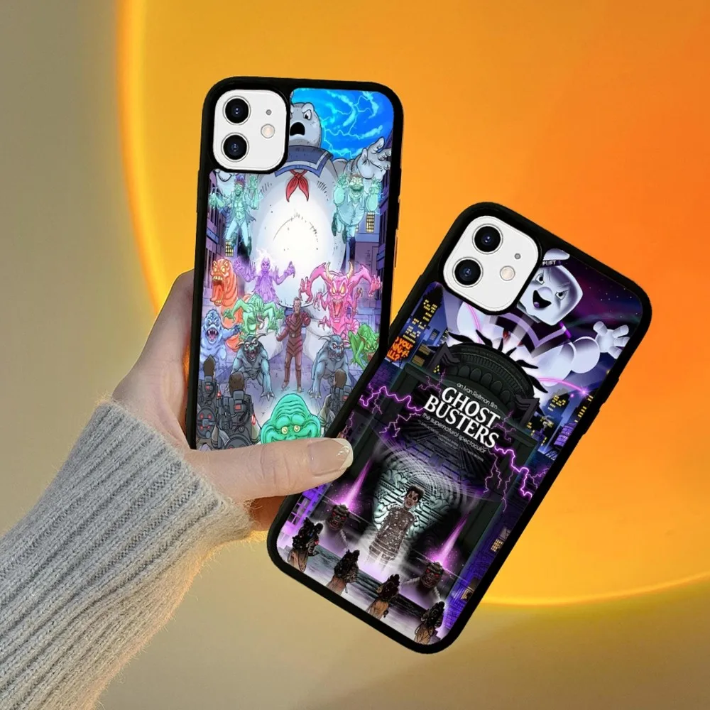 E-Extreme-Ghost busteres Phone Case Silicone PC+TPU For For iPhone 11 12 13 14 15 16 Plus Pro Max Cover