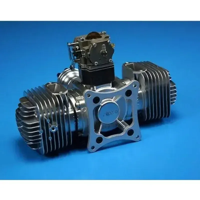 

DLE111 model engine dual cylinder two-stroke side exhaust naturally air-cooled manual start 111CC displacement