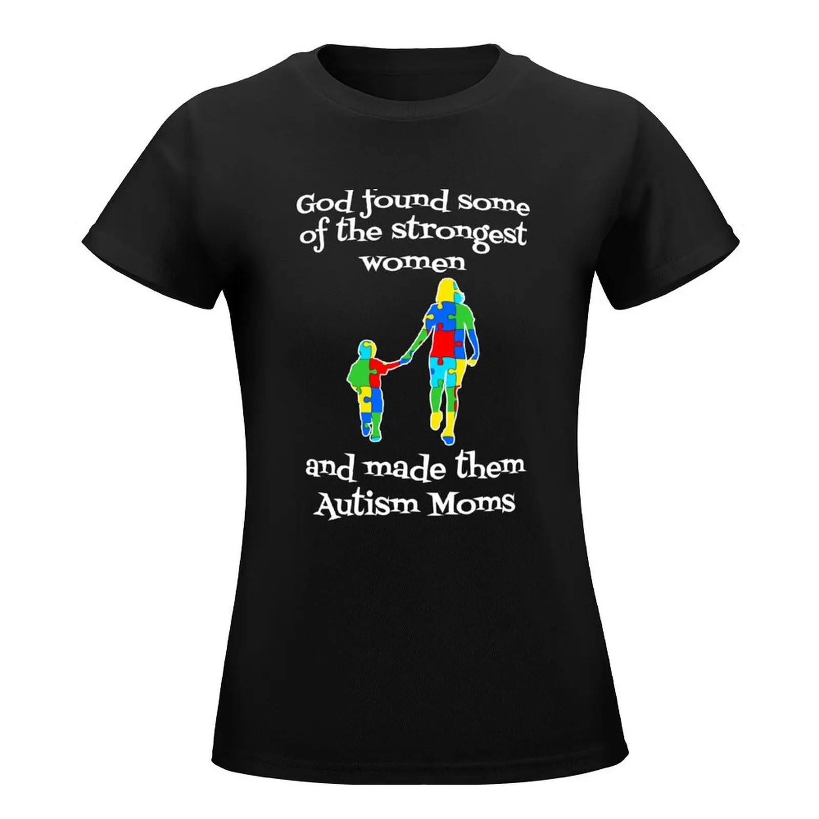 Autism Mom awareness shirts for women T-Shirt anime clothes tops cute clothes tshirts for Women