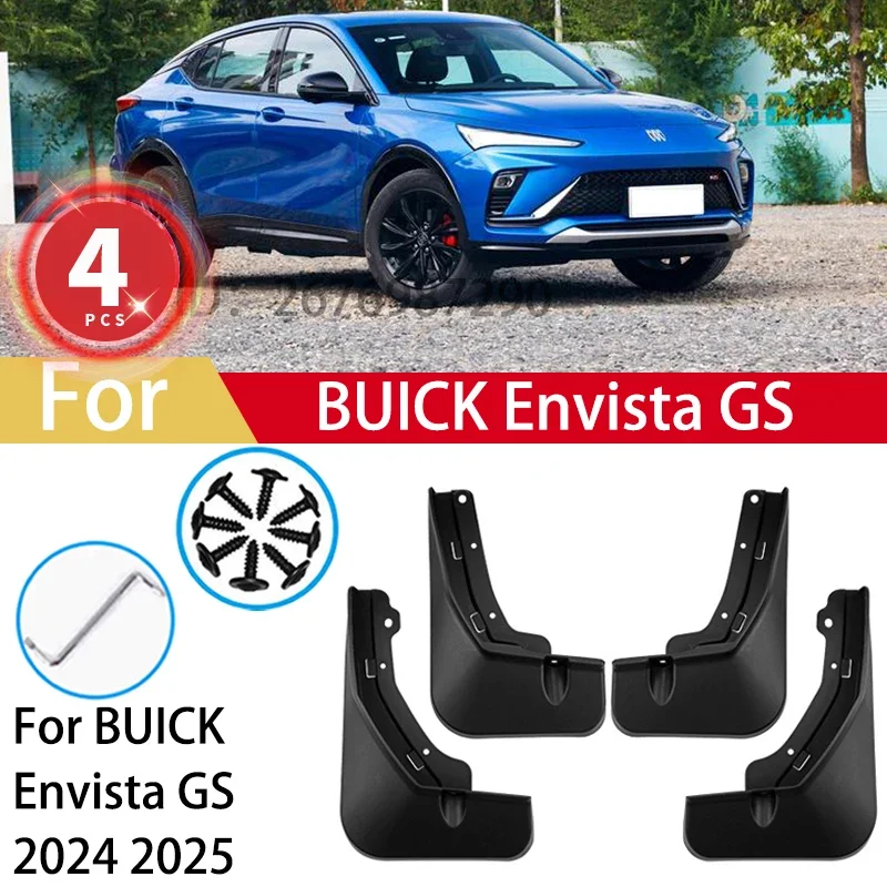 

For BUICK Envista GS 2024 2025 Mud Flaps Splash Guards MudFlaps Front Rear Fender Mudguards Car Accessories