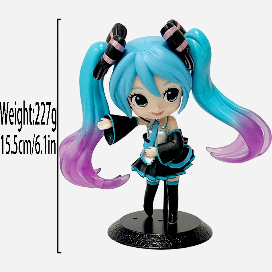 ฟิกเกอร์อนิเมะใหม่ ตัวละครจิ๋ว ของตกแต่งน่ารัก สีชมพู สีเขียว ของตกแต่งบ้าน ของเล่นสำหรับผู้ใหญ่ ของขวัญวันเกิดสำหรับเด็ก