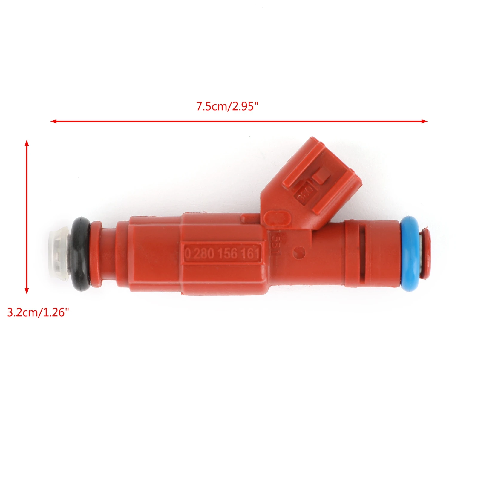 Artudatech 1Pcs 12-hole Fuel Injectors Replacement Fit Wrangler Mustang 0280156161