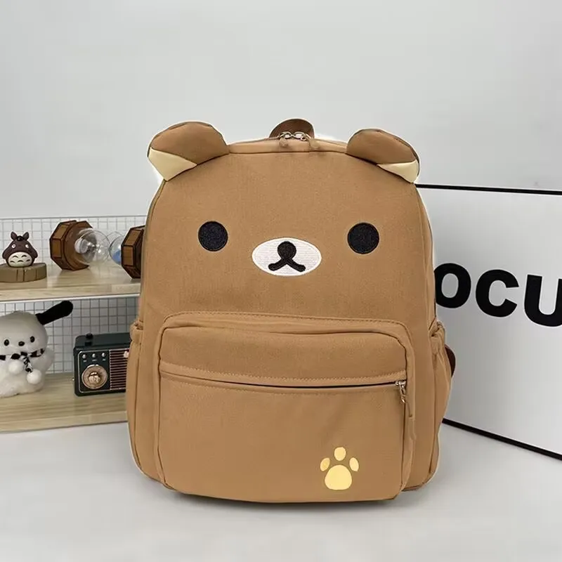 

Kawaii милый медведь рюкзак большой емкости аниме мультфильм рюкзак стильная студенческая школьная сумка сумки на плечо школьная сумка