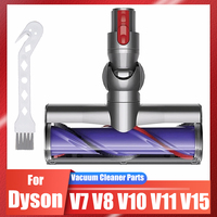 Direct Drive Cleaning Brush Head For Dyson V7 V8 V10 V11 V15, Motorhead Cleaning Parts, Turbo Cleaning Brush Replacement Parts