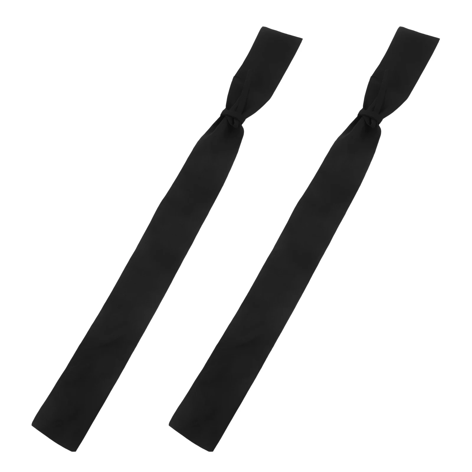 

Sword Bag Fencing Equipment 2 Piece Set Black Oxford Cloth Scabbard Belt Travel Storage Bags