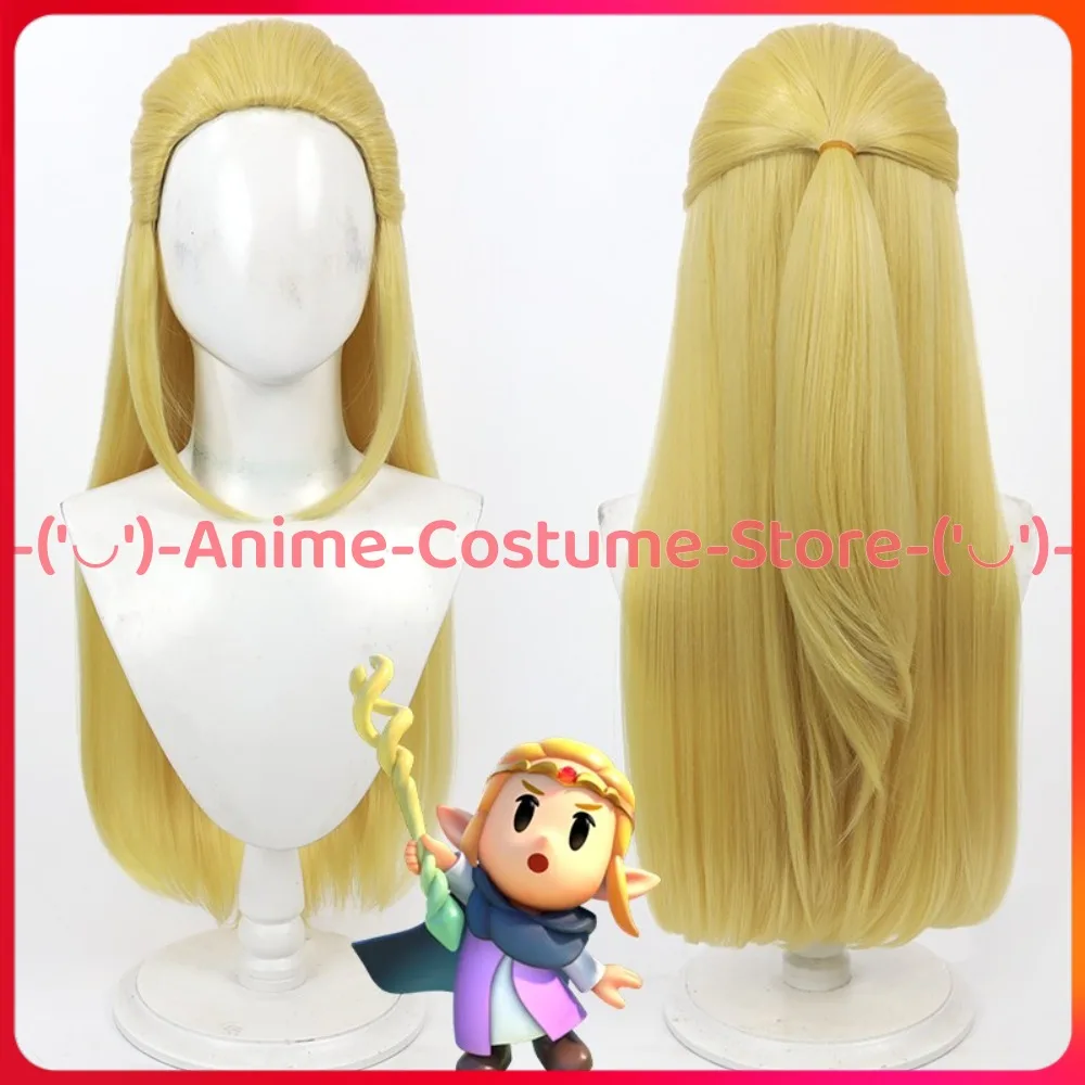 

Tears of the Kingdom Princess Zelda Cosplay Wig Anime Game Character Halloween Carnival Party Wigs Heat Resistant Synthetic Hair