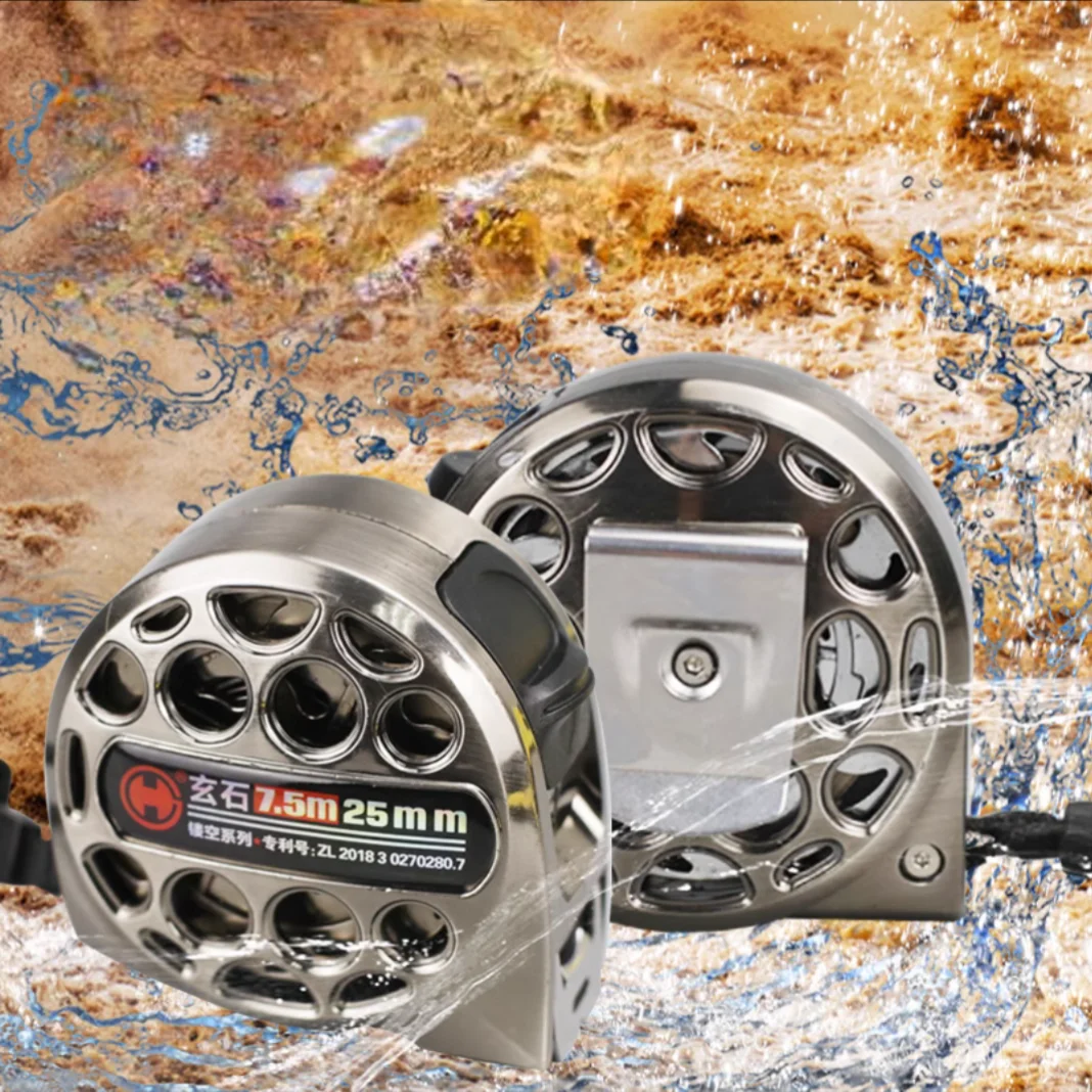 Fita métrica de aço de alta precisão para marcenaria - disponível em 3M/5M/7,5M, régua métrica incluída