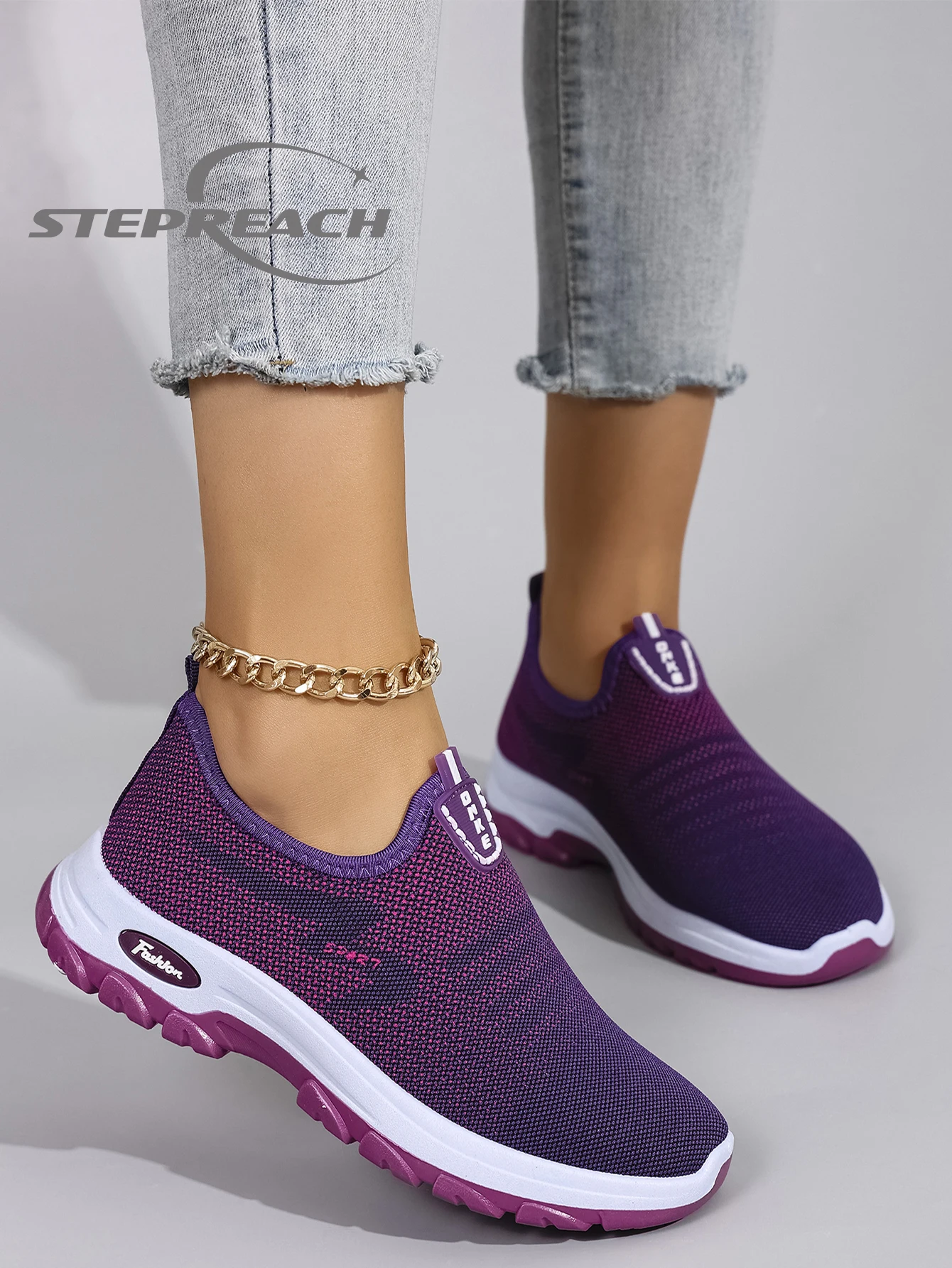 أحذية نسائية صيفية مسطحة شبكية قابلة للتنفس أحذية نسائية أحذية رياضية كاجوال، شحن مجاني للتخليص #1