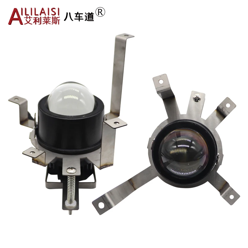 Aililaisi ثنائية جهاز عرض (بروجكتور) ليد ضوء الضباب مصباح الليزر ثنائي البؤرة عدسة مصفوفة شعاع ل KlA سيراتو النمط الأوروبي 12-15 سنة تعديل #6