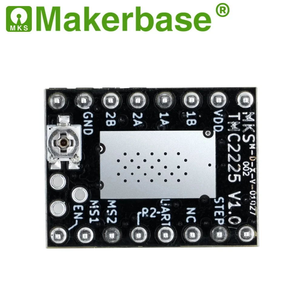 Makerbase MKS TMC2225 2225 Stepper Motor Driver StepStick 3D printer parts ultra silent For SGen_L Gen_L Robin Nano