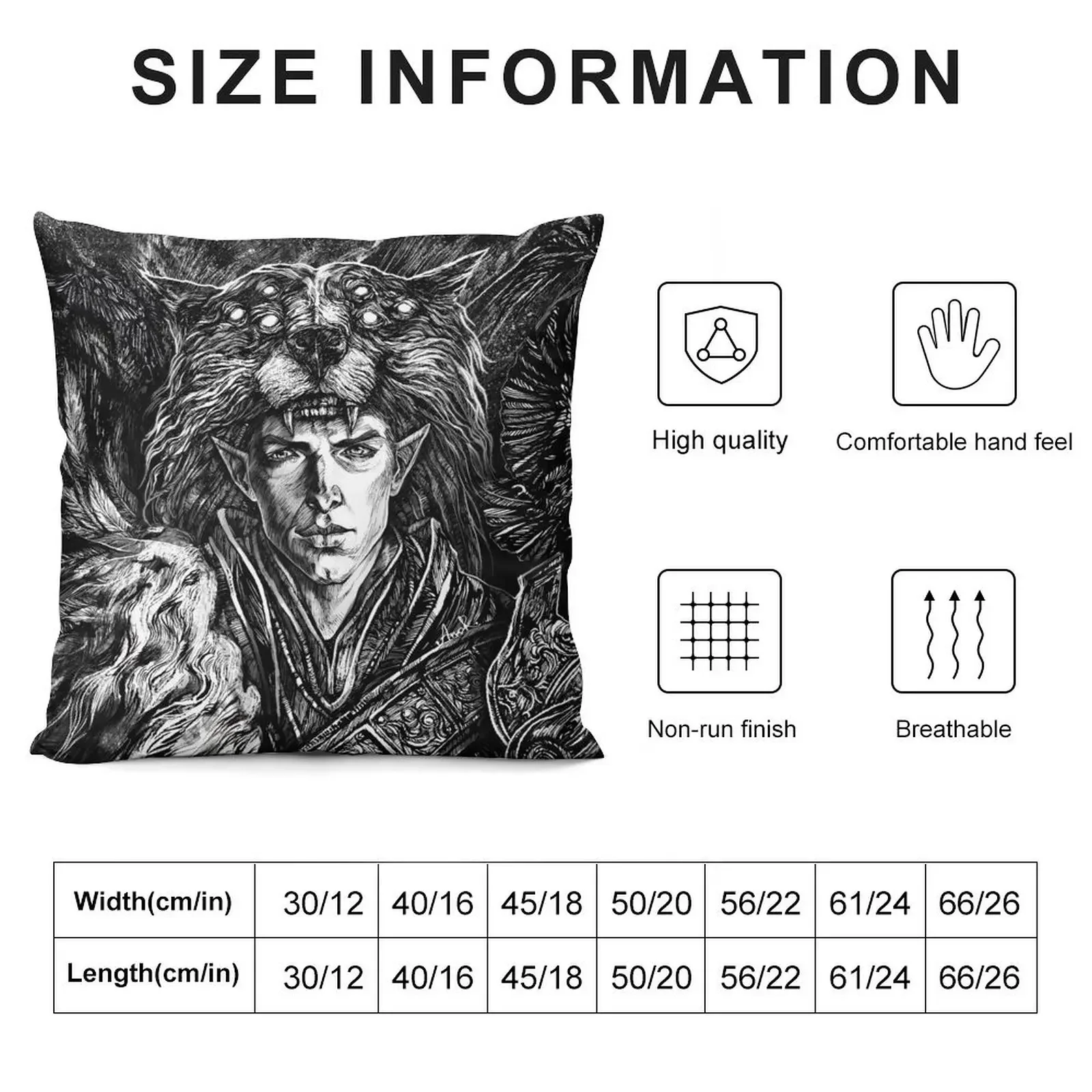 The Trespasser - Dragon Age Throw Pillow bed pillows Sofas Covers pillows decor home Plaid Sofa pillow