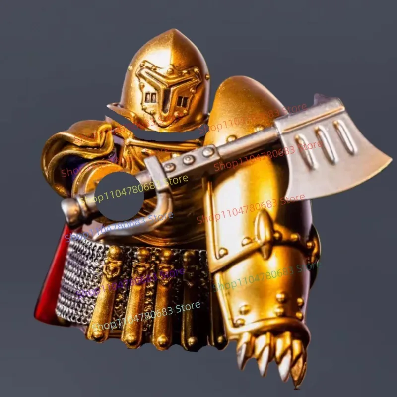 

Строительные блоки, золотые и серебряные доспехи, воин, мини-фигурка, сборная модель, дисплей, аниме, мультяшные аксессуары, игрушка в подарок, коллекционная