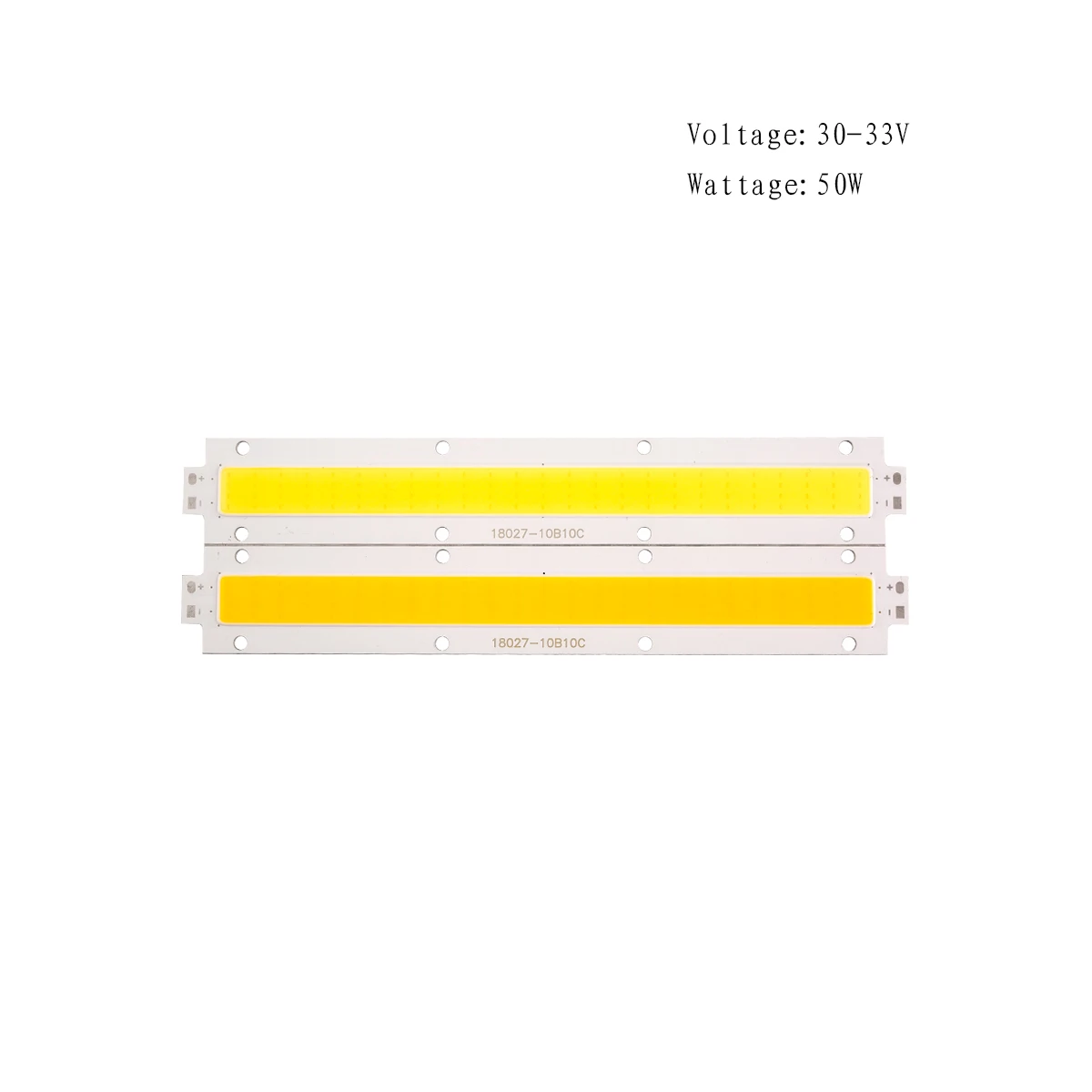 180*27MM 100W 50W 30V COB Chip do światło halogenowe LED zimny biały ciepły DIY lampa LED reflektor oświetlenie domu