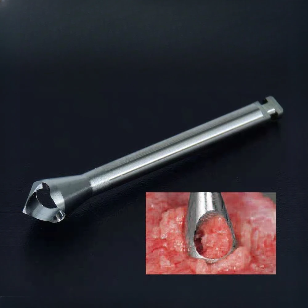 Dental Self Grinding Implant Bone Extraction Powder Drill Head Autologous Bone Fragmentation Drill Self Crushing Collection Tool